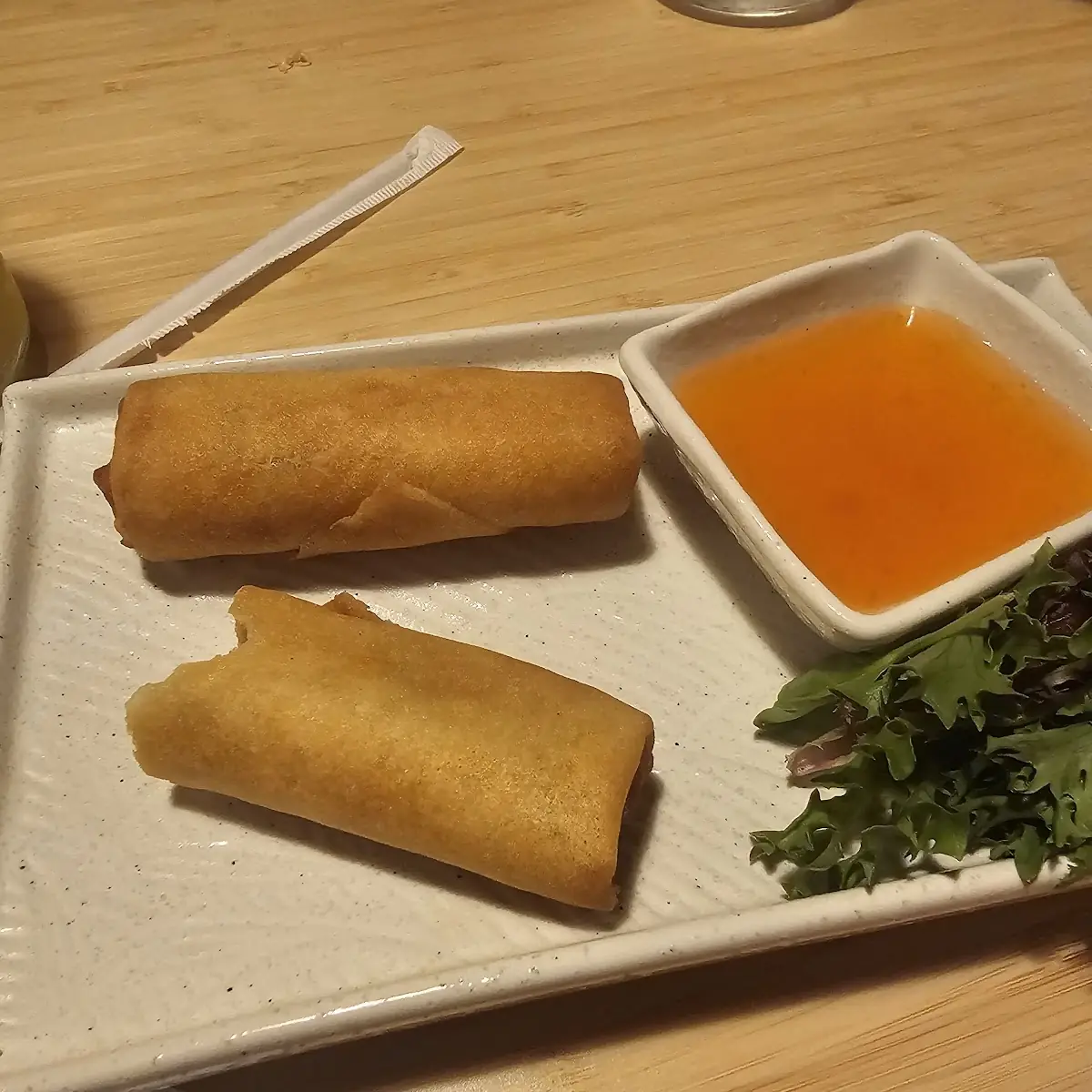 vegetable spring rolls 4pcs 炸菜春卷 4pcs